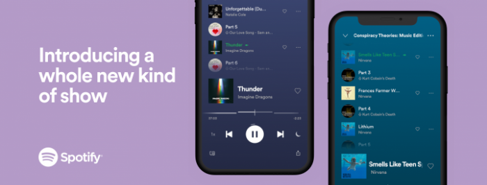 Spotify Launches New Audio Experience Combining Music and Ta