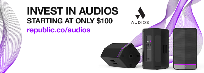 Audios Sees Excellent Traction in Crowdfunding Campaign to Revolutionize the Speaker Industry