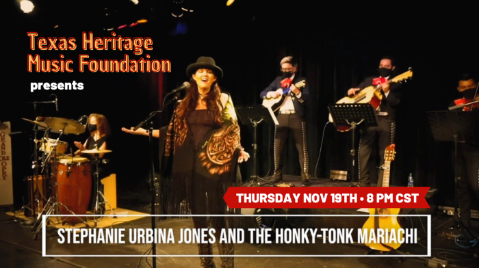 Stephanie Urbina Jones and the Honky Tonk Mariachi Kick Off The Season Of Thanksgiving In Song
