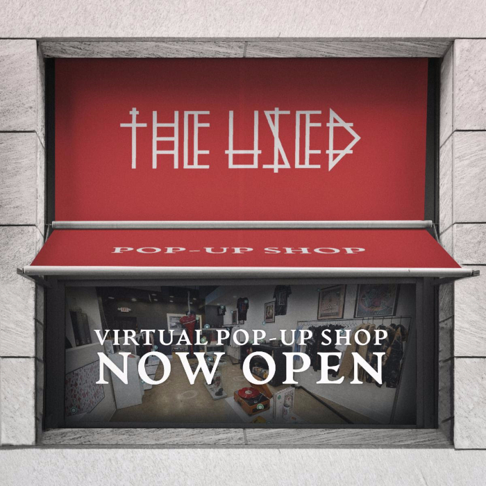 THE USED Debut one-of-a-kind interactive pop-up shop