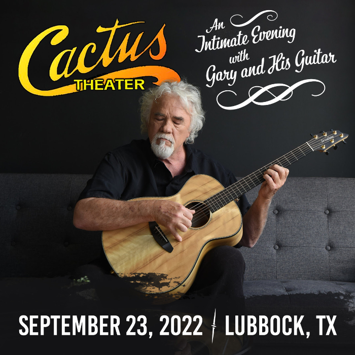 Join Gary Morris for an intimate evening at The Cactus Theateer in Lubbock, TX
