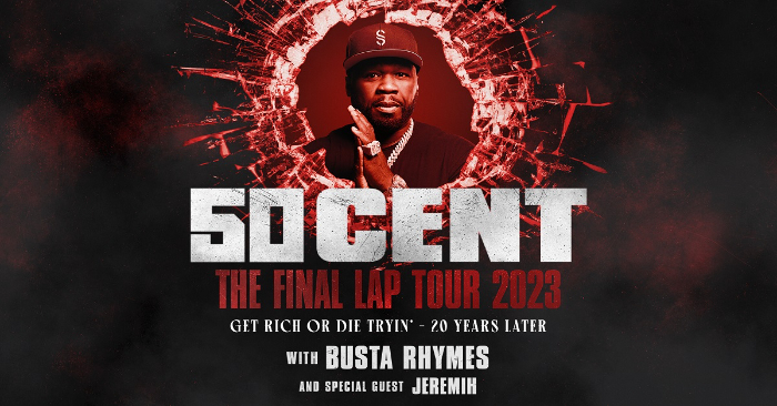 Curtis “50 Cent” Jackson Announces Global “The Final Lap Tour 2023” To Celebrate 20th Anniversary Of Get Rich Or Die Tryin’