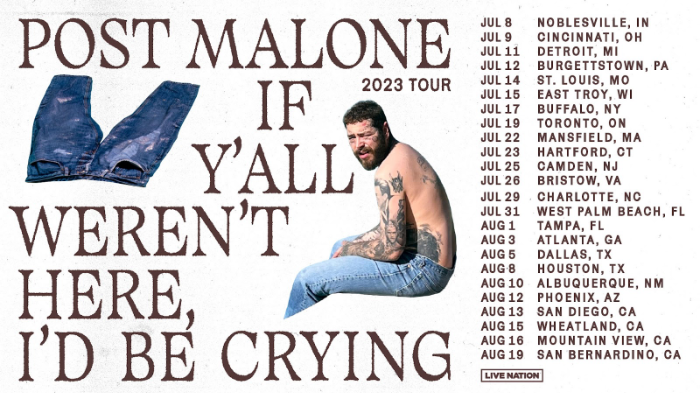 Post Malone Returns To America For ‘If Y’all Weren’t Here, I’d Be Crying’ Tour