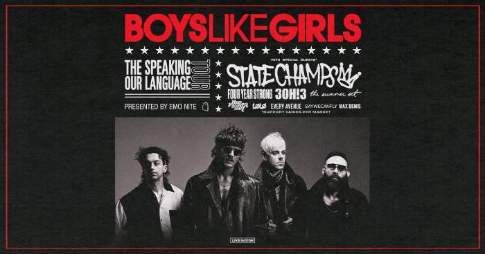 Boys Like Girls Announce “Speaking Our Language Tour”
