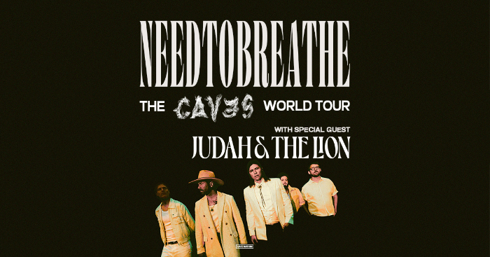 NEEDTOBREATHE to Bring Renowned Live Show to Arenas Across the Country With “The CAVES World Tour