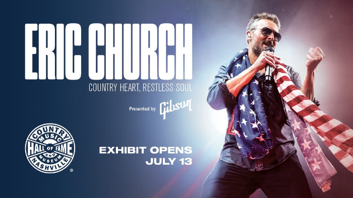 Country Music Hall Of Fame And Museum To Open New Exhibit, Eric Church: Country Heart, Restless Soul