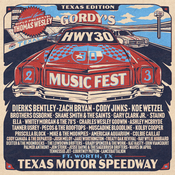 Gordys Hwy 30 Music Fest Confirms Full Lineup for Inaugural Fort Worth Event this October