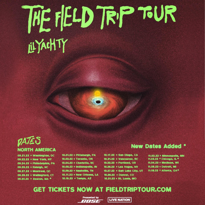 Lil Yachty Announces Additional Dates To The Field Trip Tour '23