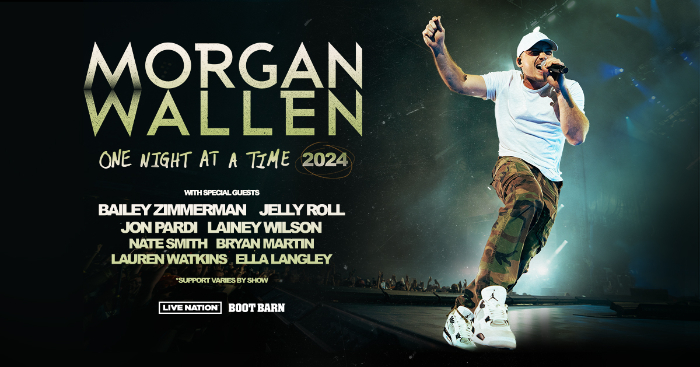 Morgan Wallen Extends One Night At A Time Into 2024 With 10 Additional Stadium Shows
