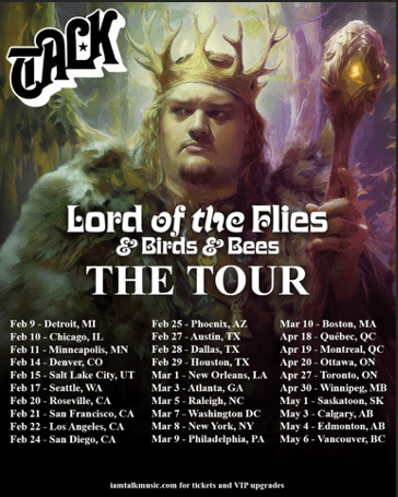 Talk Announces 2024 Headlining Tour To Support New Album Lord Of The Flies - Birds - Bees
