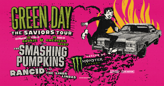 Green Day Announce The Saviors Tour