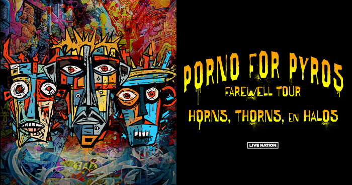 Porno For Pyros Announce Their Farewell Tour Horns, Thorns En Halos