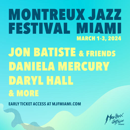 Montreux Jazz Festival To Debut March 1-3, 2024 With Headliners Jon Batiste, Daryl Hall And Daniela Mercury