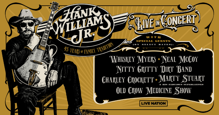 Hank Williams Jr. Announces 2024 U.S. Tour