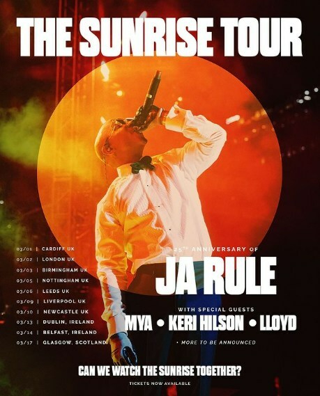 Ja Rule Announces Biggest Tour to Date, The Sunrise Tour, Kicking Off in Spring 2024