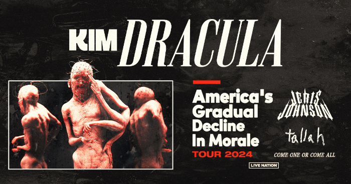 Kim Dracula Announces America's Gradual Decline In Morale Tour 2024