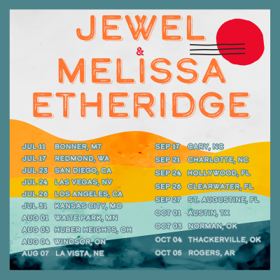 Jewel Announces Co-Headlining Tour With Melissa Etheridge