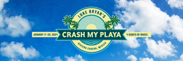 Luke Bryan Kicks Off His Ninth Annual Crash My Playa Event In Mexico