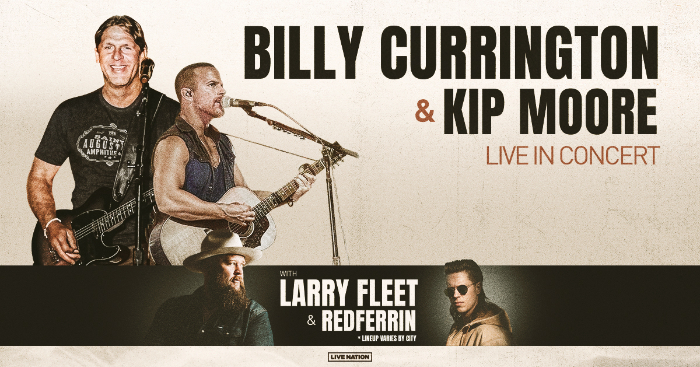 Billy Currington Announces Spring 2024 Tour With Kip Moore