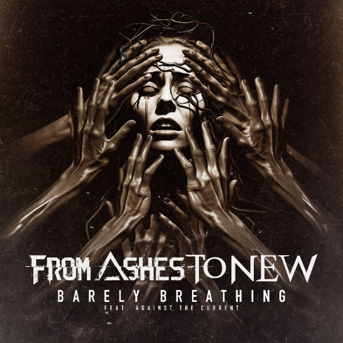 From Ashes To New Release Gripping New Track “Barely Breathing” Feat. Chrissy Costanza From Against The Current