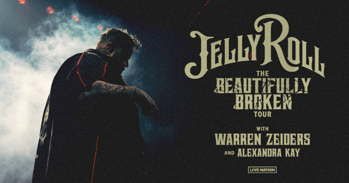 Grammy Nominated Artist Jelly Roll Announces Beautifully Broken Tour