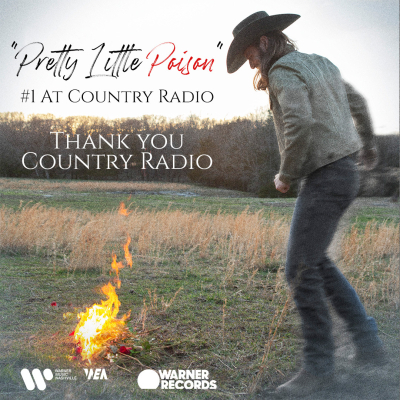 Warren Zeiders Earns His First No.1 Single On Country Radio With “Pretty Little Poison”
