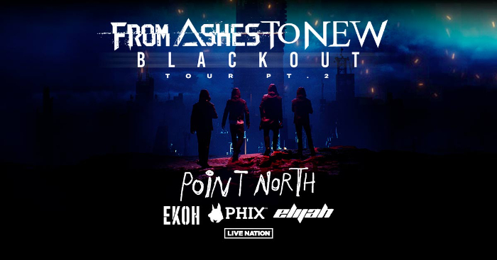 FROM ASHES TO NEW Announce Headlining U.S. Tour “The Blackout Tour Pt. 2”