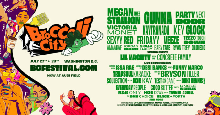 Broccoli City Unveils 2024 Lineup For Unique Festival Featuring Megan Thee Stallion, Gunna, Lil Yachty and Issa Rae