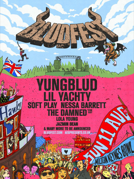 YUNGBLUD Announces BLUDFEST: Groundbreaking And Genre-Diverse New Day Festival