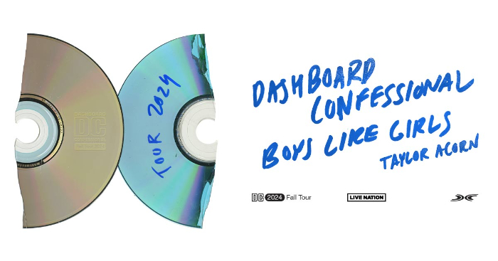 Dashboard Confessional Announces Fall Tour 2024 Featuring Special Guests Boys Like Girls And Taylor Acorn