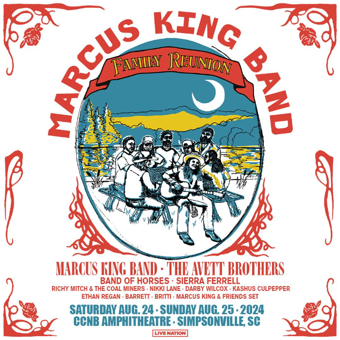 Marcus King Band Announces Family Reunion Featuring Marcus King Band, The Avett Brothers, Band Of Horses, Sierra Ferrell and More
