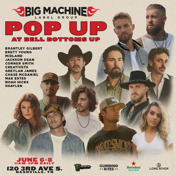 Big Machine Announces Pop-Up Event During CMA Fest