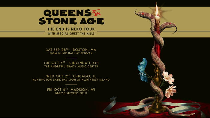 Queens of the Stone Age Announce Final 2024 Dates Of The End Is Nero World Tour
