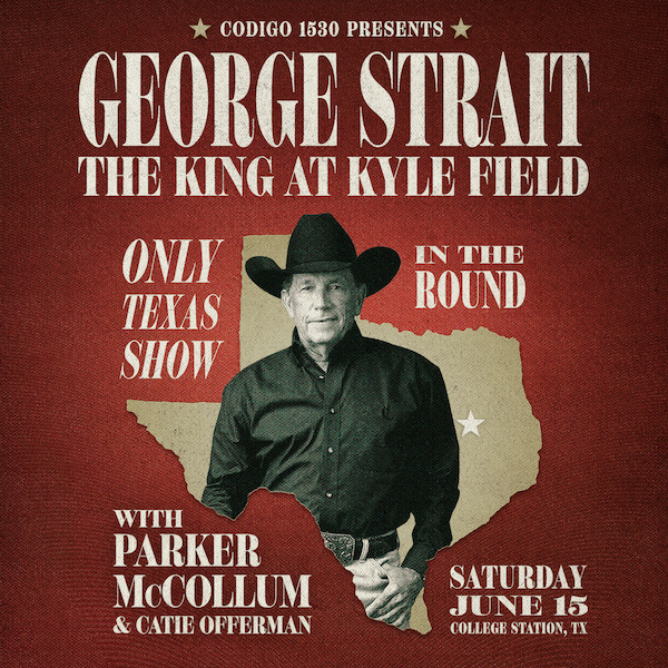 The King at Kyle Field Adds Standing Room Only Tickets, $45!