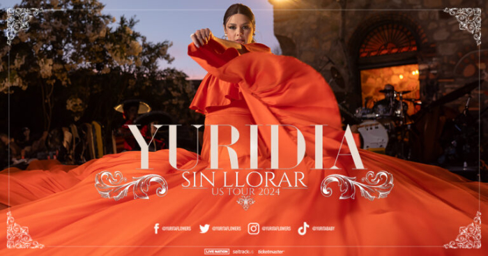 Yuridia Announces Sin Llorar US Tour 2024