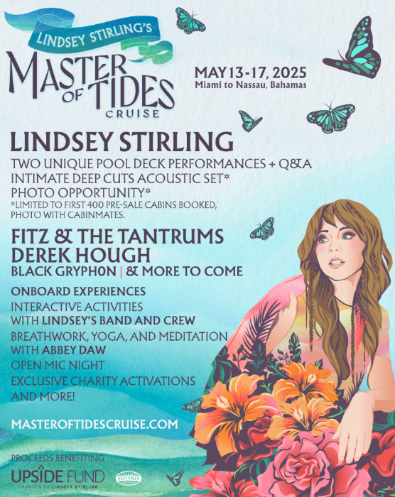 Lindsey Stirling And Sixthman Come Together For Lindsey Stirling’s Master Of Tides Cruise
