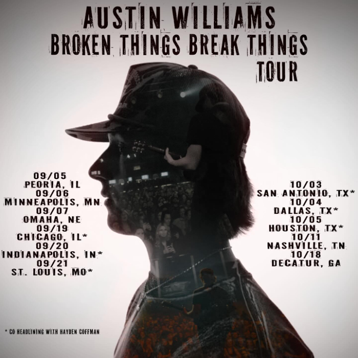 Country Breakout Austin Williams Announces First-Ever Headline Tour