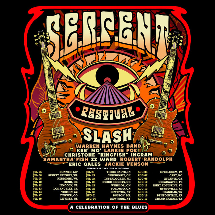 Slash’s S.E.R.P.E.N.T. Blues Festival Kicks Off Nationwide