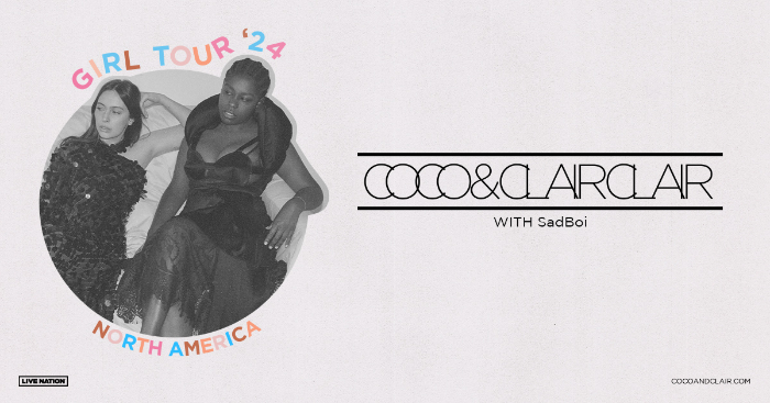 Coco and Clair Clair Announces Headline Fall North American Tour and Shares New Single “Kate Spade”