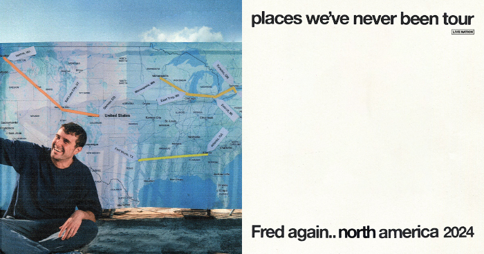 Fred again.. Announces The “places we’ve never been tour”