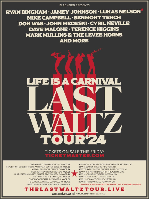 Life Is A Carnival: Last Waltz Tour 24 Announces All-Star Lineup