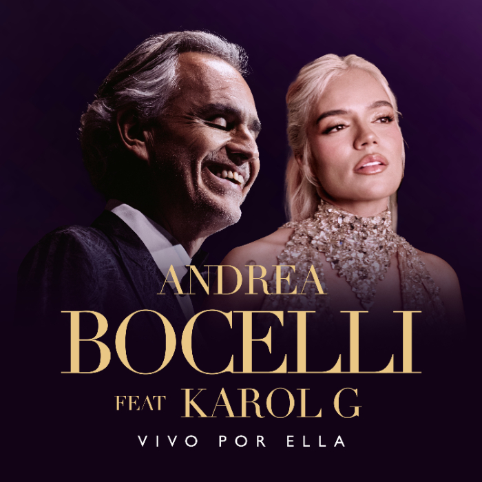 Andrea Bocelli Teams Up With Global Recording Artist Karol G For A Re-Imagined Version Of His Iconic Track ‘Vivo Por Ella’