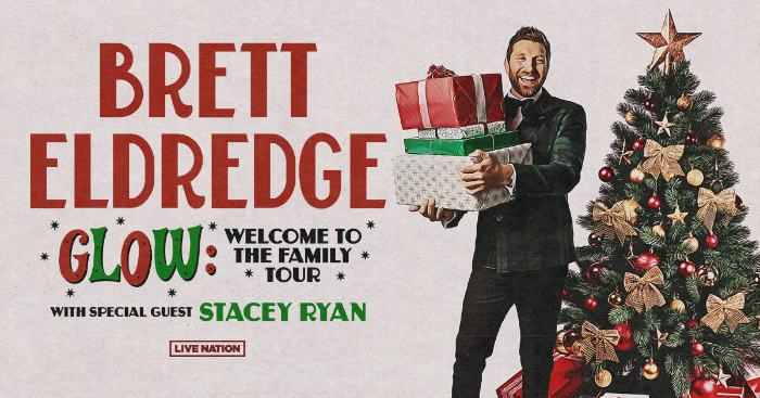 Brett Eldredge Announces Glow: Welcome To The Family Tour Dates