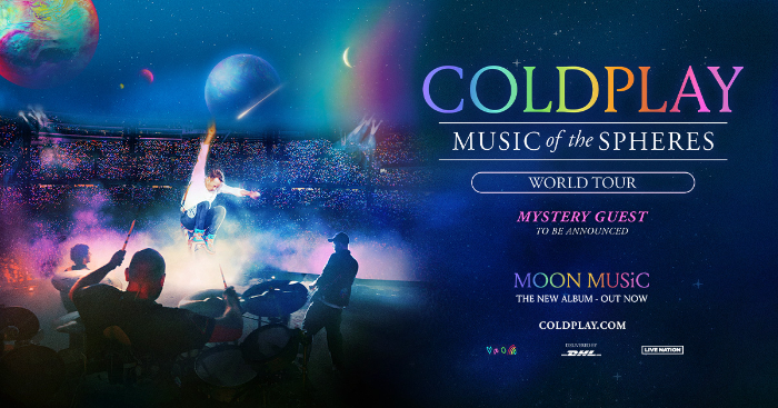 Coldplay Returns To North America In 2025 With New Cities On Record-Breaking Music Of The Spheres World Tour