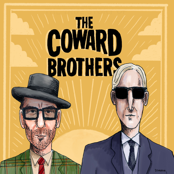 Elvis Costello And T Bone Burnett Reunite As “The Coward Brothers” For New Audible Original And Album Debuting This Fall