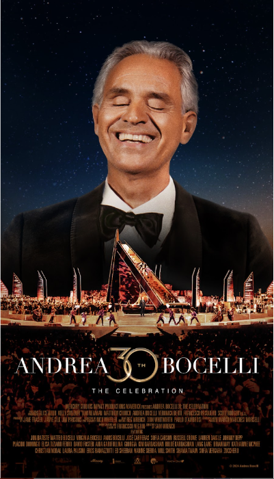 Andrea Bocelli 30: The Celebration US Theatrical Premiere Set For November 8