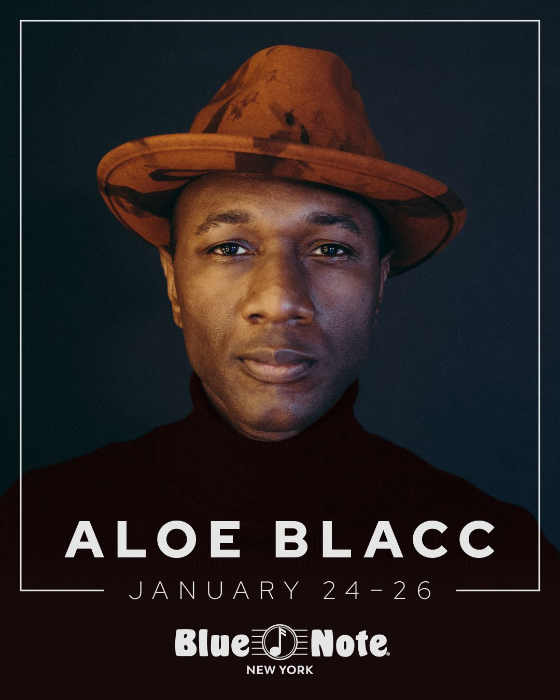 Aloe Blacc Announces Three-Night Residency at NYC’s Blue Note January 24 - 26, 2025