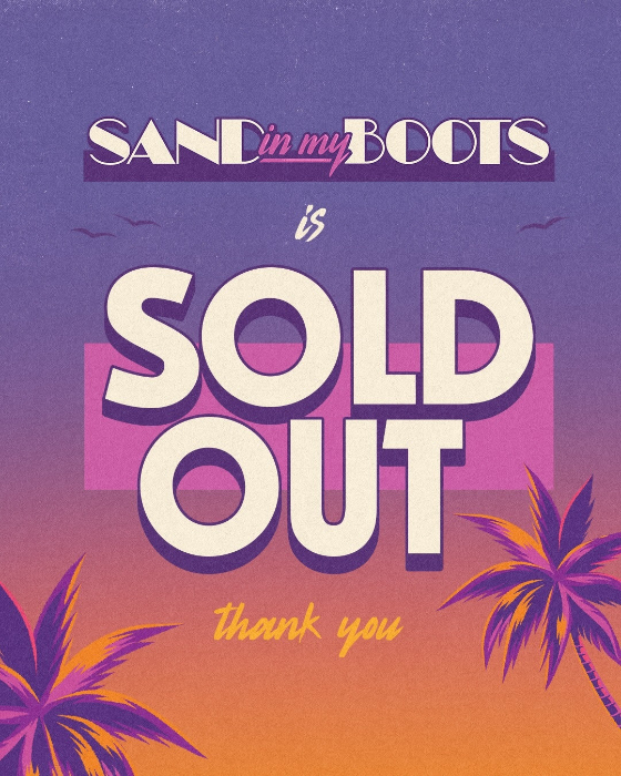 Morgan Wallens Sand In My Boots 2025 Is Officially Sold-Out