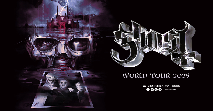 Ghost: World Tour 2025 Tickets on Sale Halloween Weekend