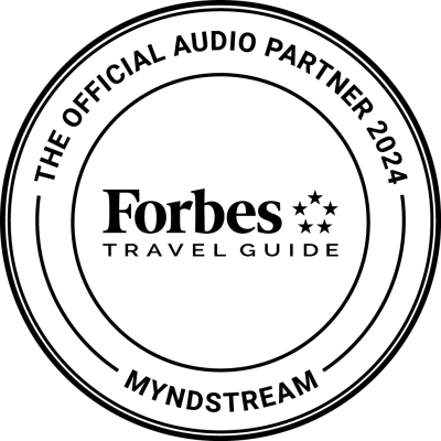 Myndstream---Leading Music Provider For Spa And Hospitality Sectors---Joins 2024 Forbes Travel Guide Brand Officials As Official Audio Partner